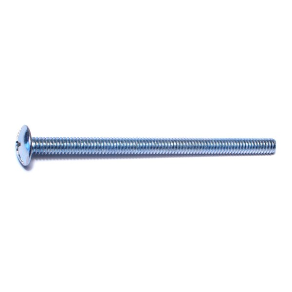 Midwest Fastener 1/4"-20 x 4 in Combination Phillips/Slotted Truss Machine Screw, Zinc Plated Steel, 8 PK 36171 - main